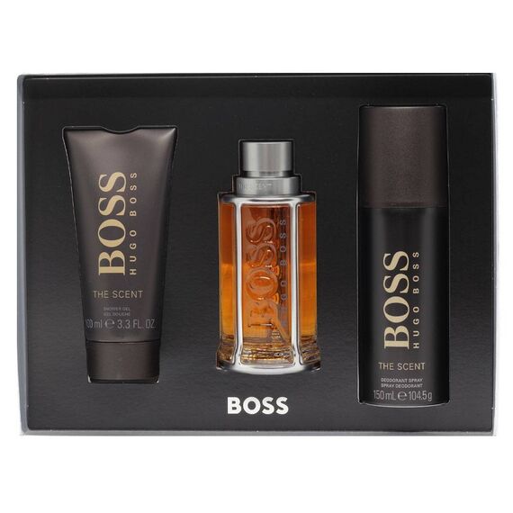 Hugo Boss Boss The Scent For Men Eau de Toilette 100ml + Shower Gel 100ml + Deodorant Spray 150ml