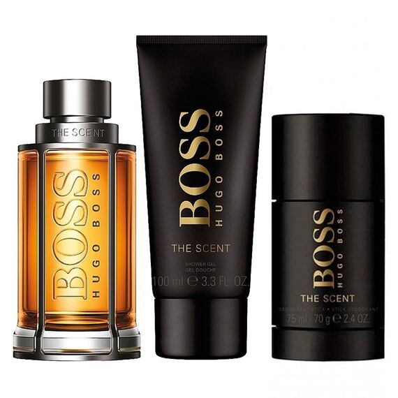 Hugo Boss Boss The Scent For Men Eau de Toilette 100ml + Shower Gel 100ml + Deo Stick 70g