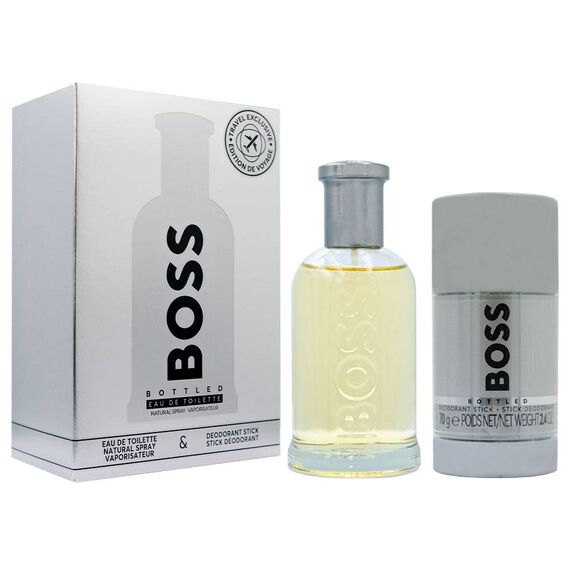 Hugo Boss Boss Bottled For Men Eau de Toilette 100ml + Deodorant Stick 70g, 4 image