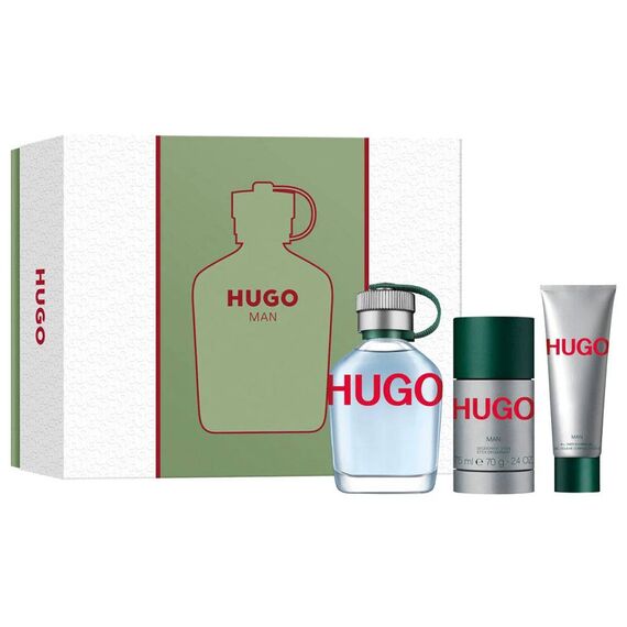 Hugo Boss Hugo Man Eau de Toilette 125ml + Deo Stick 70g + Shower Gel 50ml, 3 image