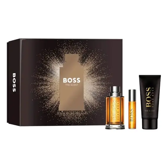 Hugo Boss Boss The Scent For Men Eau de Toilette 100ml + 10ml + Shower Gel 100ml, 3 image