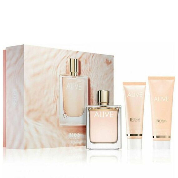 Hugo Boss Boss Alive For Women Eau de Parfum 80ml + Body Lotion 75ml + Shower Gel 50ml