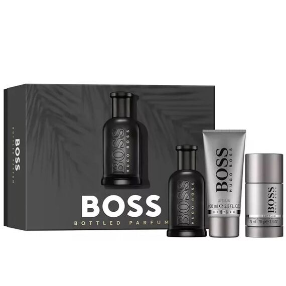Hugo Boss Boss Bottled For Men Parfum 100ml + Shower Gel 100ml + Deodorant Stick 75ml, 3 image