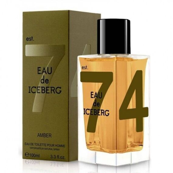 Iceberg Eau de Iceberg Amber For Men Eau de Toilette 100ml, 2 image