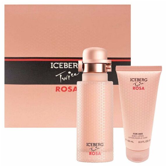 Iceberg Twice Rosa For Women Eau De Toilette 125ml + Body Lotion 100ml