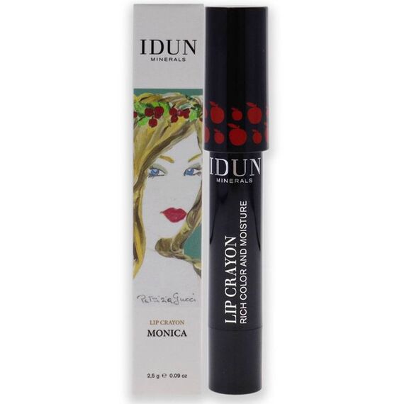 Idun Minerals Lip Crayon 407 Monica For Women Lipstick 0.09oz, 3 image