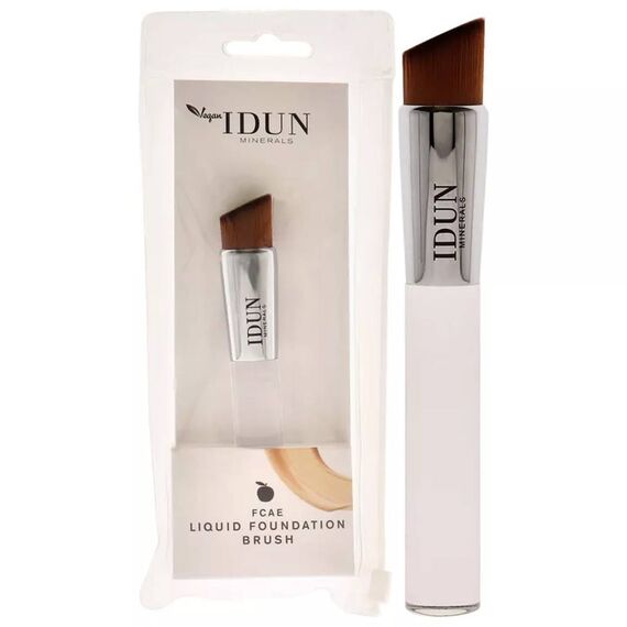 Idun Minerals Liquid Foundation 004 For Women Brush 1pc