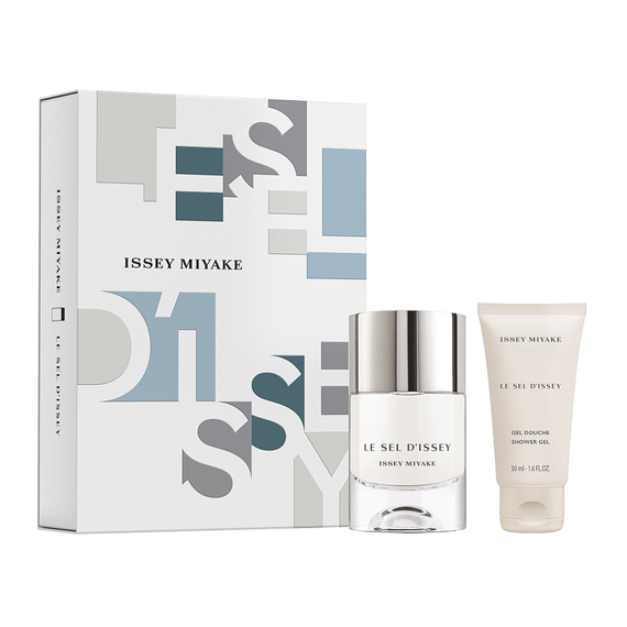 Issey Miyake Le Sel Dissey For Men Eau De Toilette 50ml + Shower Gel 50ml