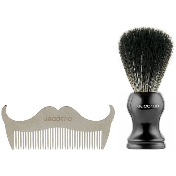 Jacomo Barber Box (Shaving Brush & Comb) Shaving Kit