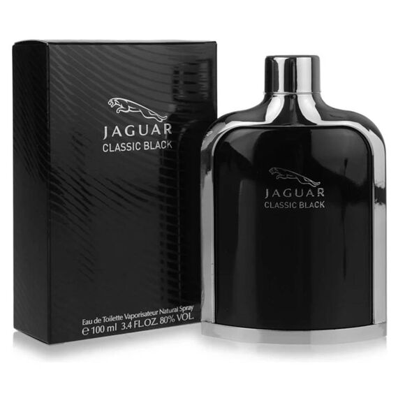 Jaguar Classic Black For Men Eau de Toilette 100ml, 3 image
