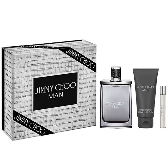 Jimmy Choo Man Eau de Toilette 100ml + 7.5ml + Shower Gel 100ml