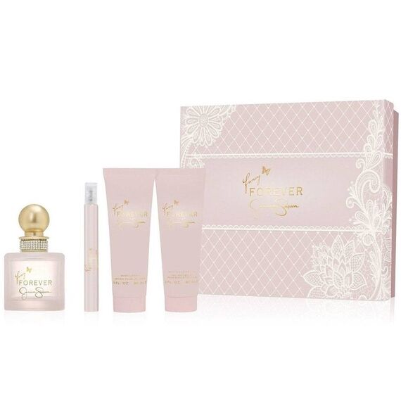 Jessica Simpson Fancy Forever For Women Eau de Parfum 100ml + 10ml + Body Lotion 90ml + Bath & Shower Gel 90ml