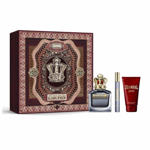 Jean Paul Gaultier Scandal For Men Eau De Toilette 100ml + 10ml + Shower Gel 75ml