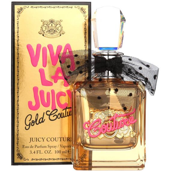 Juicy Couture Viva La Juicy Gold Couture For Women Eau de Parfum 100ml, 3 image
