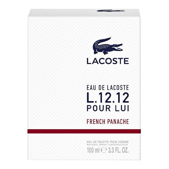 Lacoste Eau de Lacoste L.12.12 French Panache For Men Eau de Toilette 100ml, 3 image