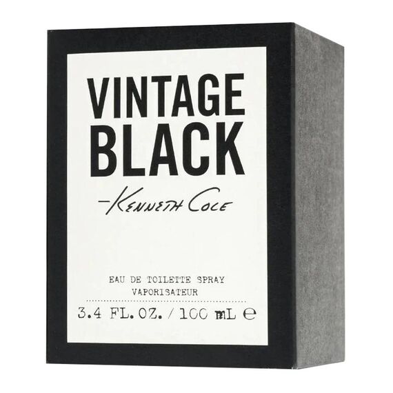 Kenneth Cole Vintage Black For Men Eau De Toilette 100ml, 4 image