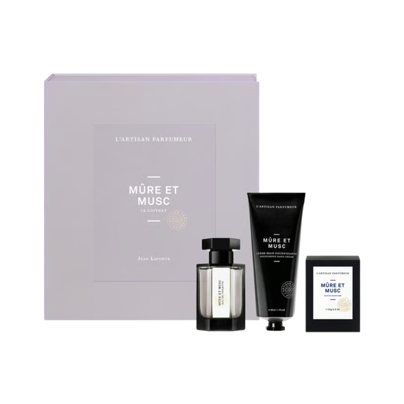 L'Artisan Parfumeur Mure Et Musc Eau De Toilette 50ml + Soap 25Gm + Hand Cream 50ml