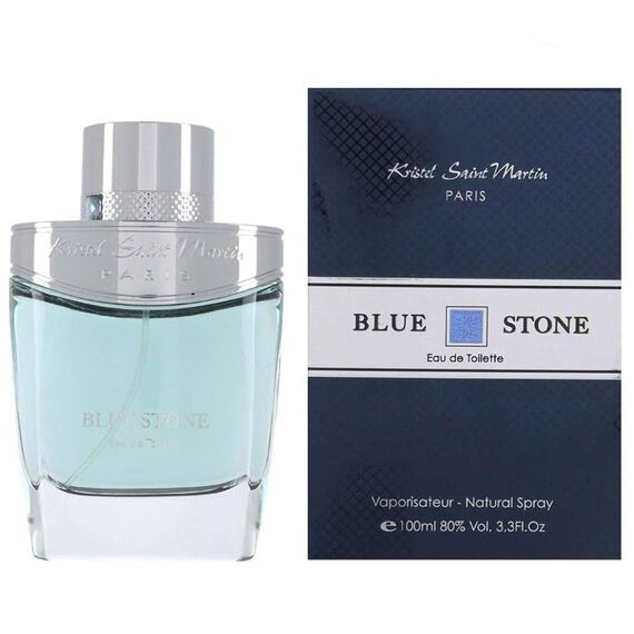 Kristel Saint Martin Blue Stone For Men Eau De Toilette 100ml, 3 image