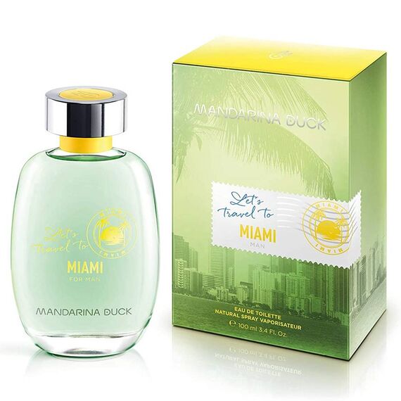 Mandarina Duck Let's Travel To Miami For Man Eau De Toilette 100ml, 3 image
