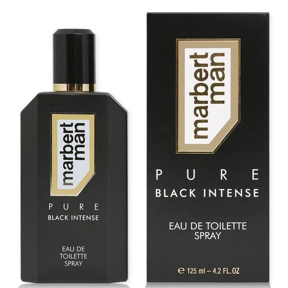 Marbert Man Pure Black Intense Eau De Toilette 125ml, 2 image