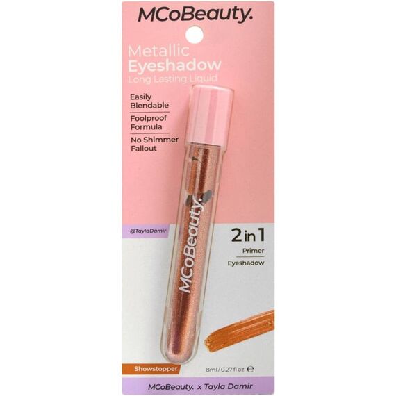 Mcobeauty Metallic Eyeshadow Long Lasting Showstopper For Women Liquid Eyeshadow 0.27oz, 2 image