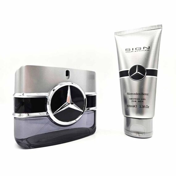 Mercedes Benz Sign Your Attitude For Men Eau De Toilette 100ml + Shower Gel 100ml
