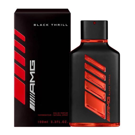 Mercedes Benz Amg Black Thrill For Men Eau de Parfum Refillable 100ml, 2 image