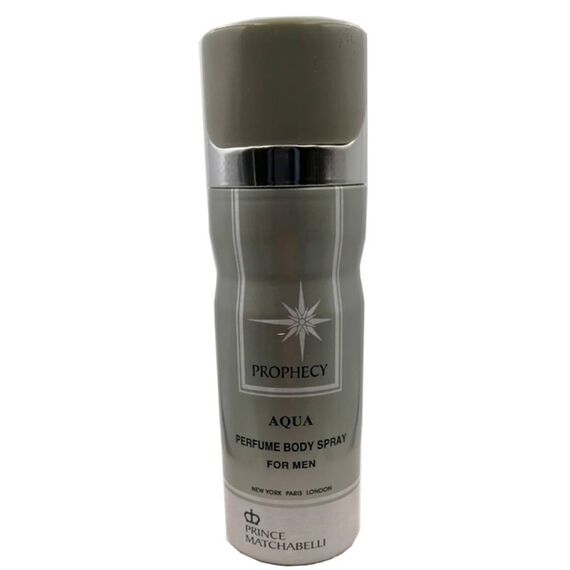 Prince Matchabelli Prophecy Aqua For Men Perfume Body Spray 200ml