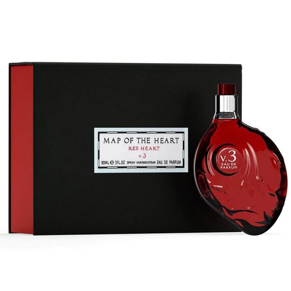 Map Of The Heart Red Heart V 3 For Women Eau De Parfum 90ml, 2 image
