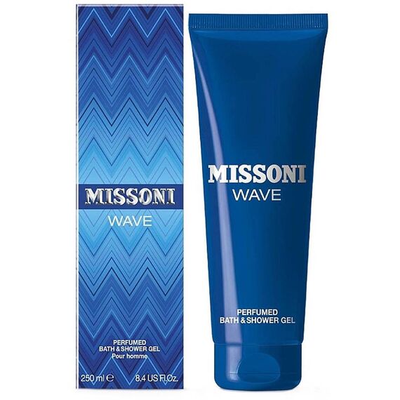Missoni Wave For Men Bath & Shower Gel 250ml, 3 image