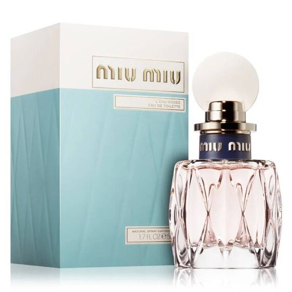 Miu Miu L'Eau Rosee For Women Eau De Toilette 50ml, 3 image