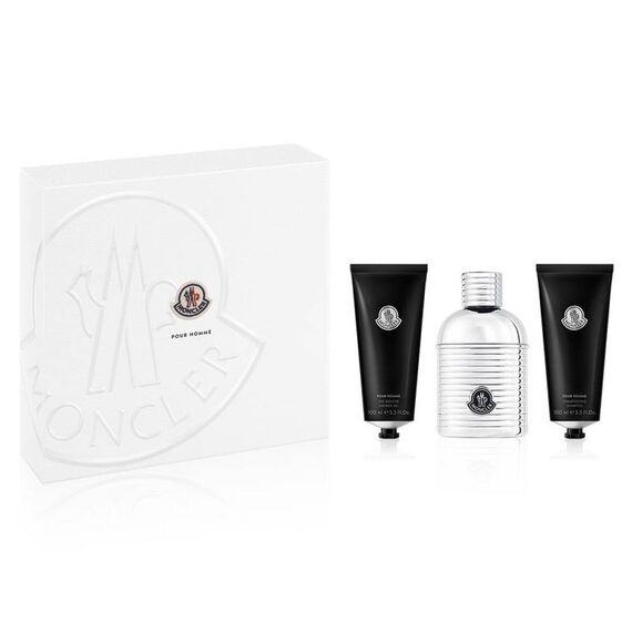Moncler Pour Homme Eau de Parfum 100ml + Shower Gel 100ml + Shampoo 100ml