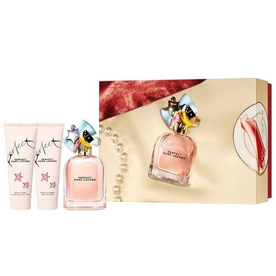 Marc Jacobs Perfect For Women Eau de Parfum 100ml + Body Lotion 75ml + Body Cream Gel 75ml