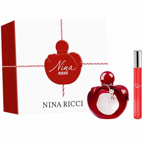 Nina Ricci Nina Rouge For Women Eau De Toilette 50ml + Roll-On 10ml, 2 image