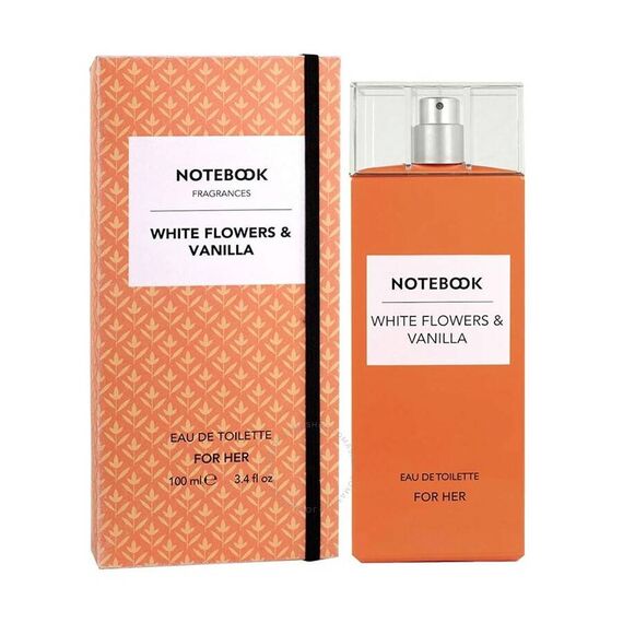 Notebook White Flowers & Vanilla For Women Eau De Toilette 100ml, 3 image