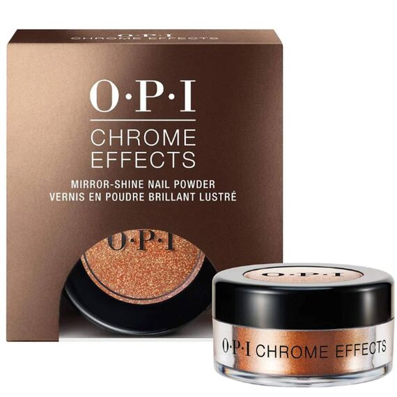 O.P.I Chrome Effects Bronzed By The Sun Nail Powder 3g, 3 image