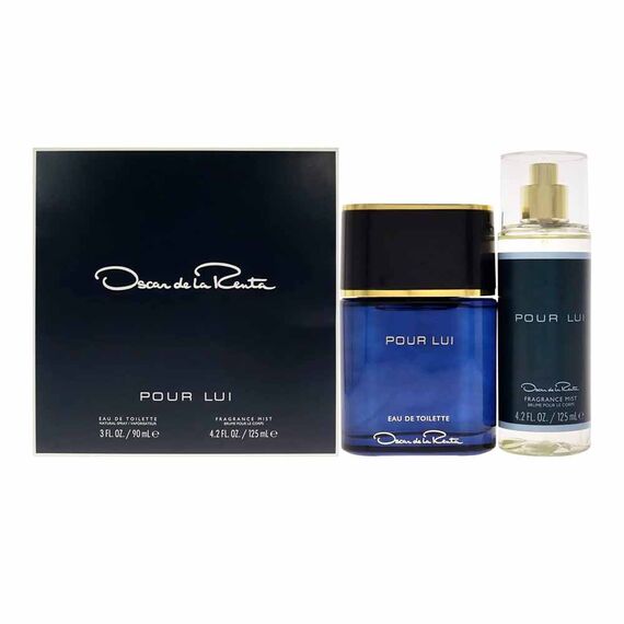 Oscar De La Renta Pour Lui For Men Eau De Toilette 90ml + Fragrance Mist 125ml, 2 image