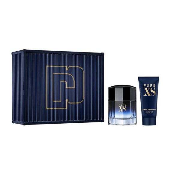 Paco Rabanne Pure Xs For Men Eau De Toilette 100ml + Shower Gel 100ml