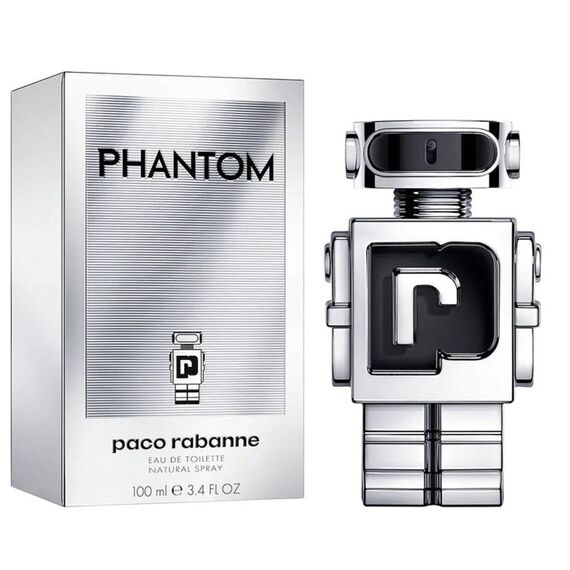 Paco Rabanne Phantom For Men Eau De Toilette 100ml, 3 image