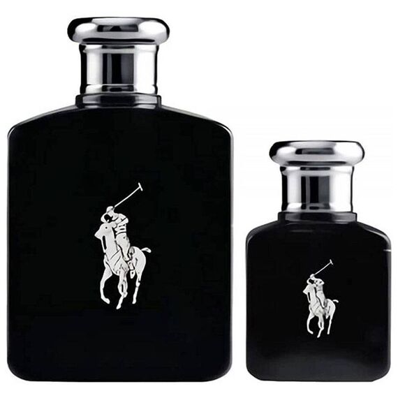 Ralph Lauren Polo Black For Men Eau De Toilette 125ml + 15ml