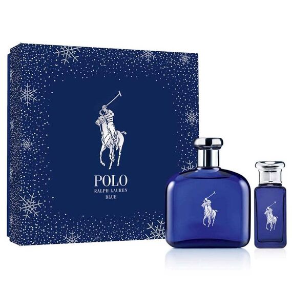 Ralph Lauren Polo Blue For Men Eau De Toilette 125ml + 30ml