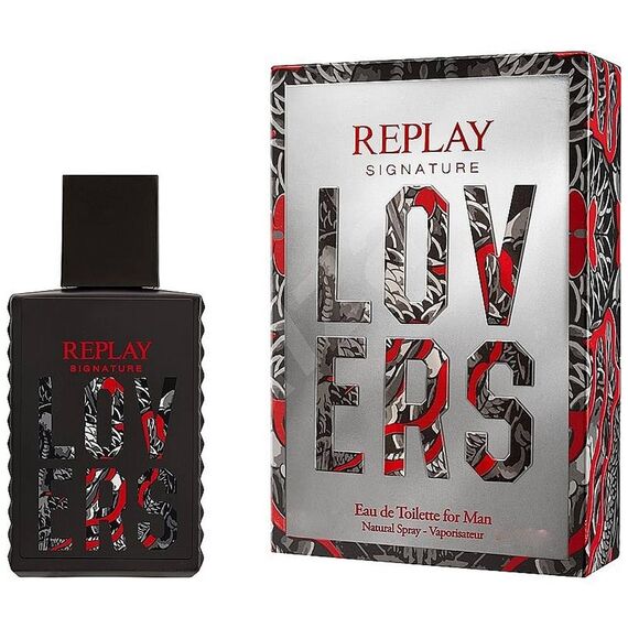 Replay Signature Lovers For Man Eau de Toilette 100ml, 2 image