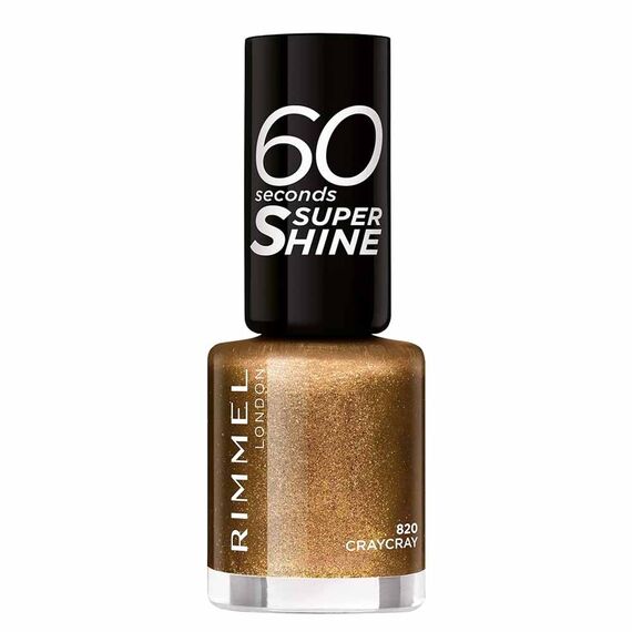 Rimmel London 60 Seconds Super Shine 820 Craycray Nail Polish 8ml