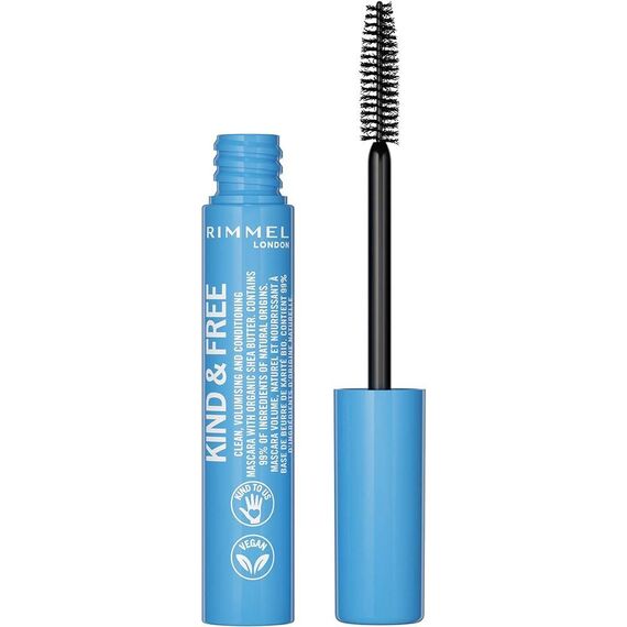 Rimmel London Kind & Free Clean, Volumising & Lengthening 001 Black Mascara 7ml