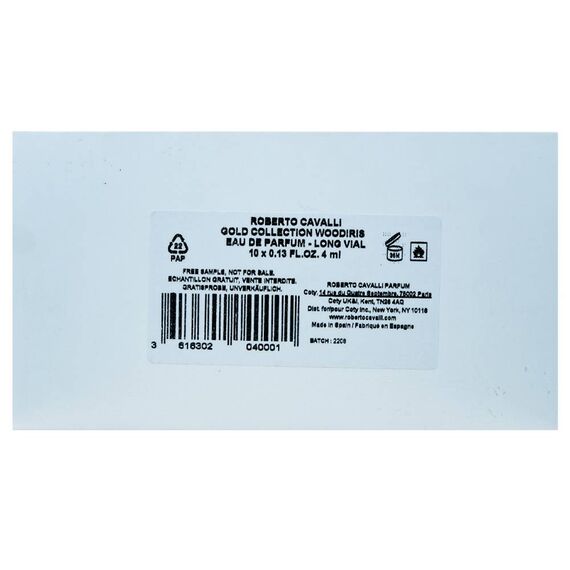 Roberto Cavalli Gold Collection Woodiris Eau de Parfum 10 X 4ml, 2 image
