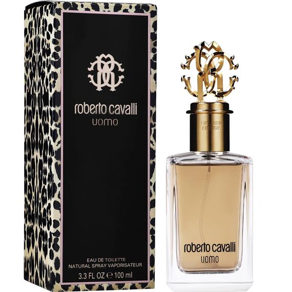 Roberto Cavalli Uomo For Men Eau de Toilette 100ml, 3 image