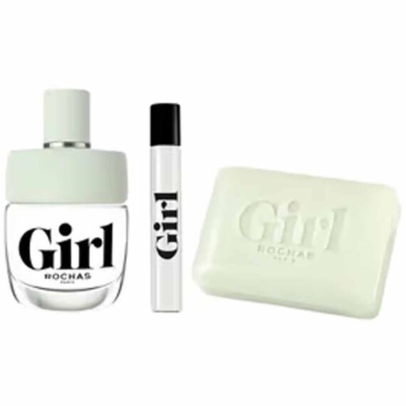 Rochas Girl For Women Eau De Toilette 60ml + 7.5ml + Soap 75g