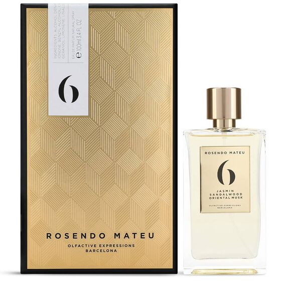 Rosendo Mateu No.6 Jasmin Sandalwood Oriental Musk Eau De Parfum 100ml, 2 image