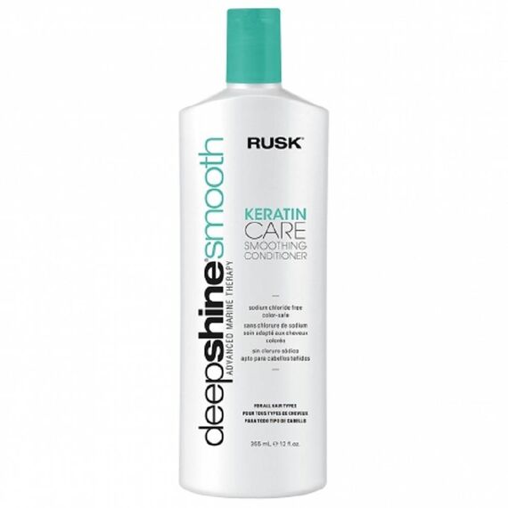 Rusk Deep Shine Color Advanced Marine Therapy Keratin Care Smoothing Hair Conditioner 355ml