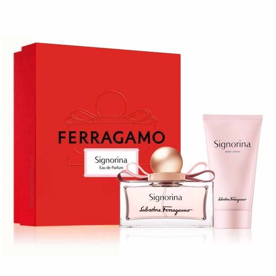 Salvatore Ferragamo Signorina For Women Eau de Parfum 30ml + Body Lotion 50ml